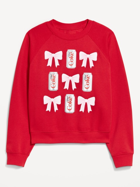 Diet Coke® Oversized Raglan Sweatshirt