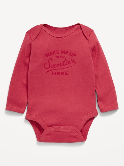 Long-Sleeve Graphic Bodysuit for Baby