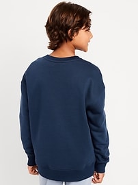 Image number 2 showing, Messi™ Oversized Crew-Neck Graphic Sweatshirt for Boys