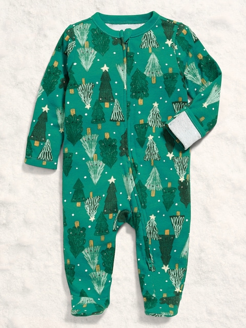 2-Way-Zip Sleep & Play Footed One-Piece for Baby