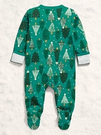 Image number 2 showing, 2-Way-Zip Sleep & Play Footed One-Piece for Baby