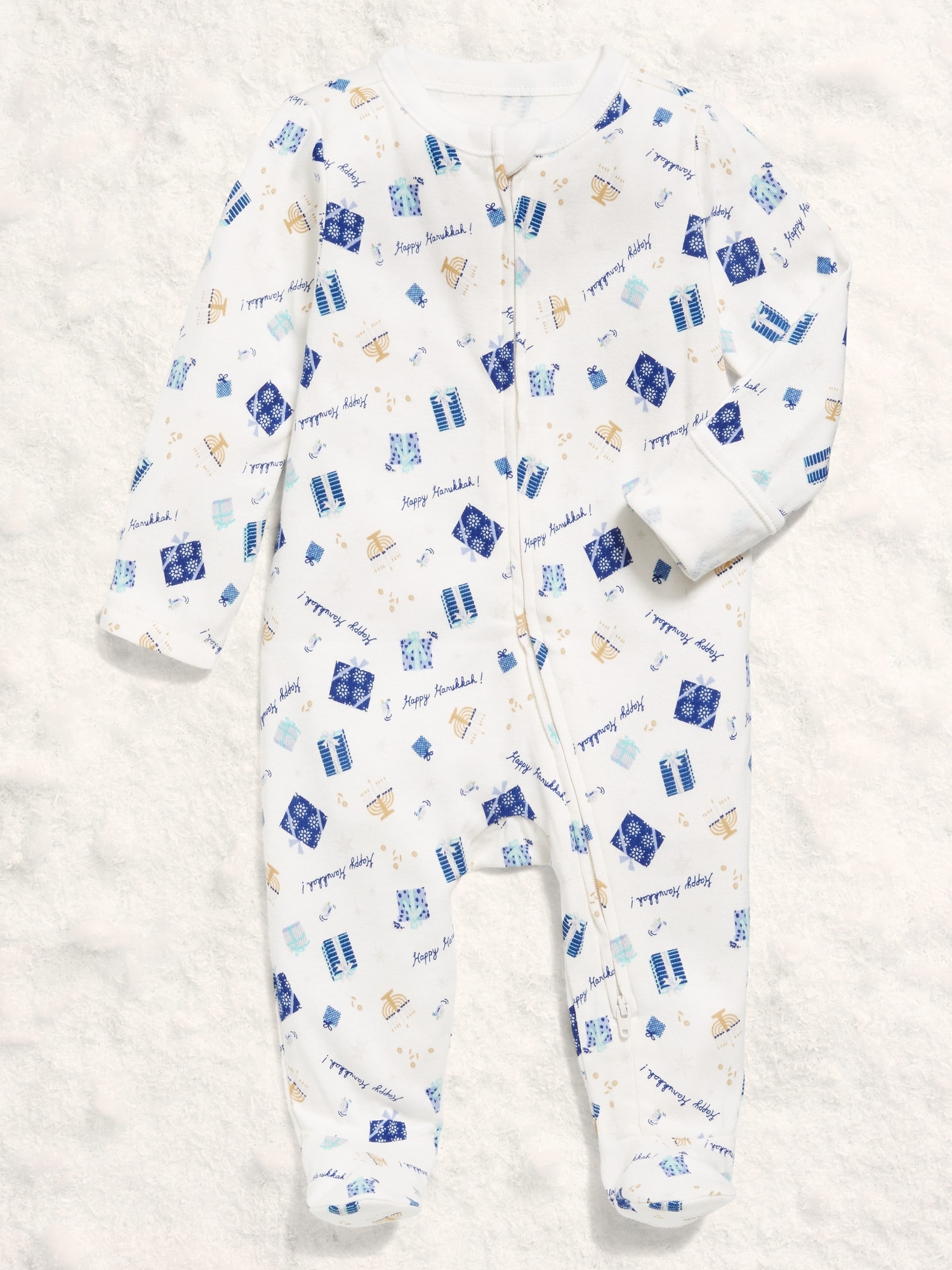 2-Way-Zip Sleep & Play Footed One-Piece for Baby