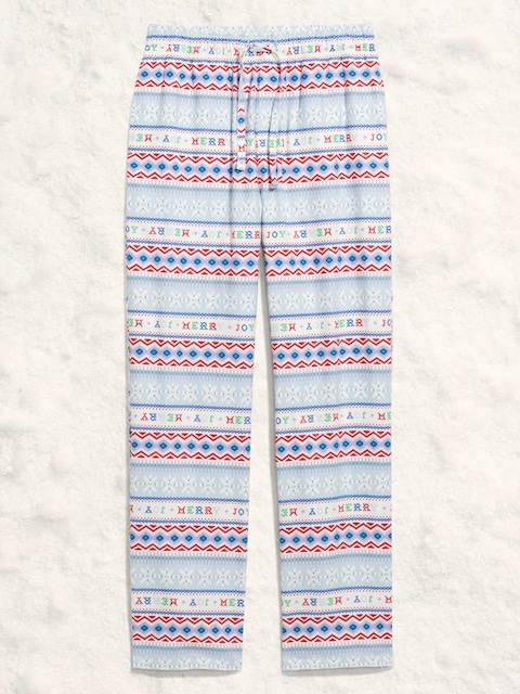 Flannel Pajama Pants for Men - Festive Fairisle (Match The Fam!)