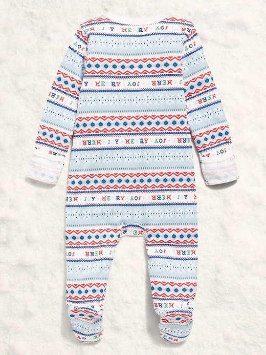 2-Way-Zip Sleep & Play Footed One-Piece for Baby