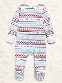 Image number 2 showing, 2-Way-Zip Sleep & Play Footed One-Piece for Baby