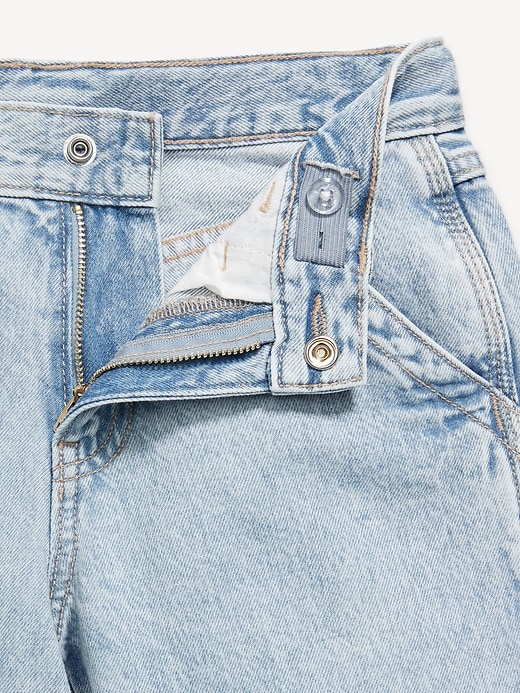 Super Baggy Wide-Leg Carpenter Jeans for Girls