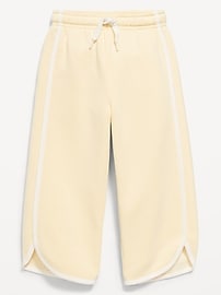 Image number 1 showing, Dolphin-Hem Cropped Sweatpants for Toddler Girls