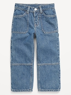 Baggy Carpenter Utility Jeans for Toddler Boys