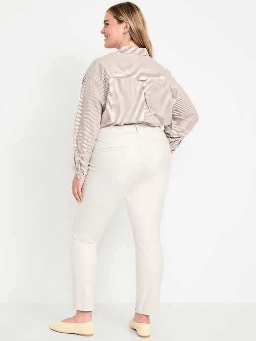 Image number 9 showing, High-Waisted Pixie Skinny Ankle Pants