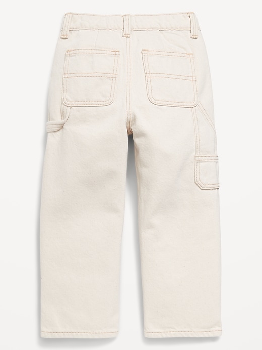 Image number 2 showing, Baggy Carpenter Utility Jeans for Toddler Boys