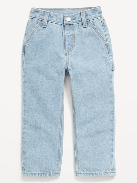 Baggy Carpenter Utility Jeans for Toddler Boys