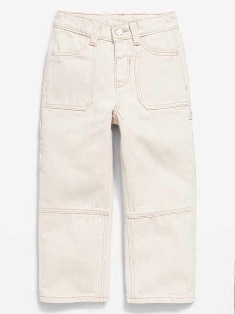 Baggy Carpenter Utility Jeans for Toddler Boys