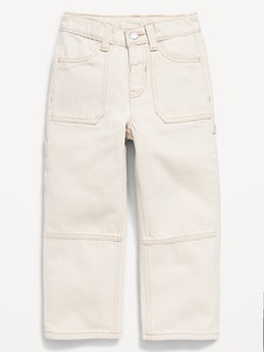 Baggy Carpenter Utility Jeans for Toddler Boys