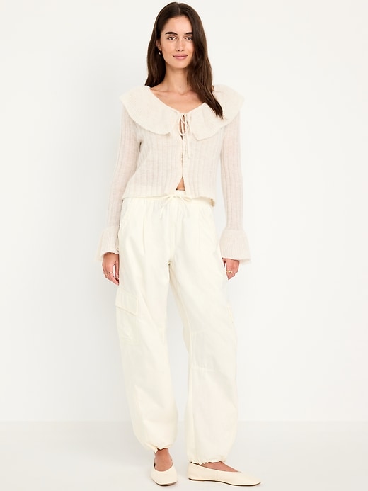 Image number 1 showing, Pull-On Barrel Cargo Pants