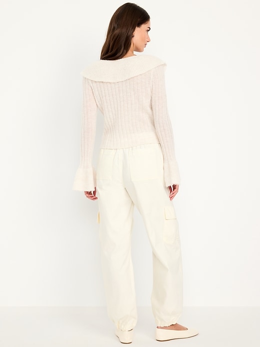 Image number 3 showing, Pull-On Barrel Cargo Pants