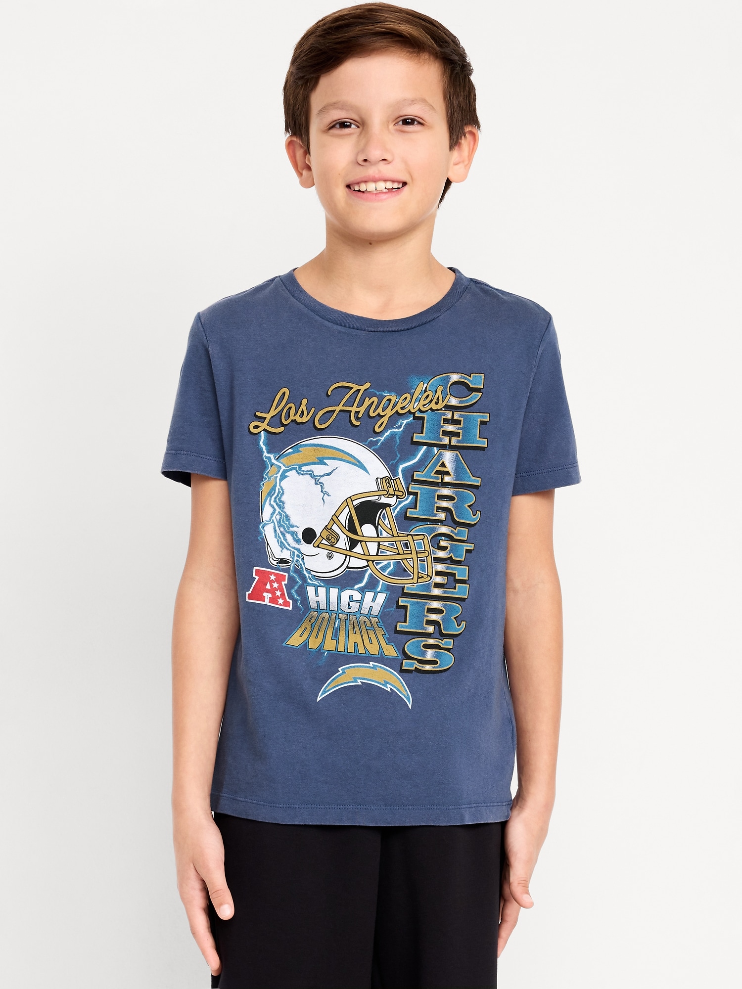 Los Angeles Chargers Gender-Neutral Graphic T-Shirt for Kids