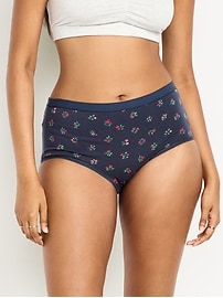 Image number 4 showing, High-Waisted Everyday Brief Cotton Underwear