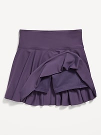 Image number 3 showing, High-Waisted PowerSoft Skort for Girls