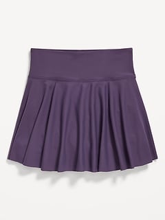 High-Waisted PowerSoft Skort for Girls