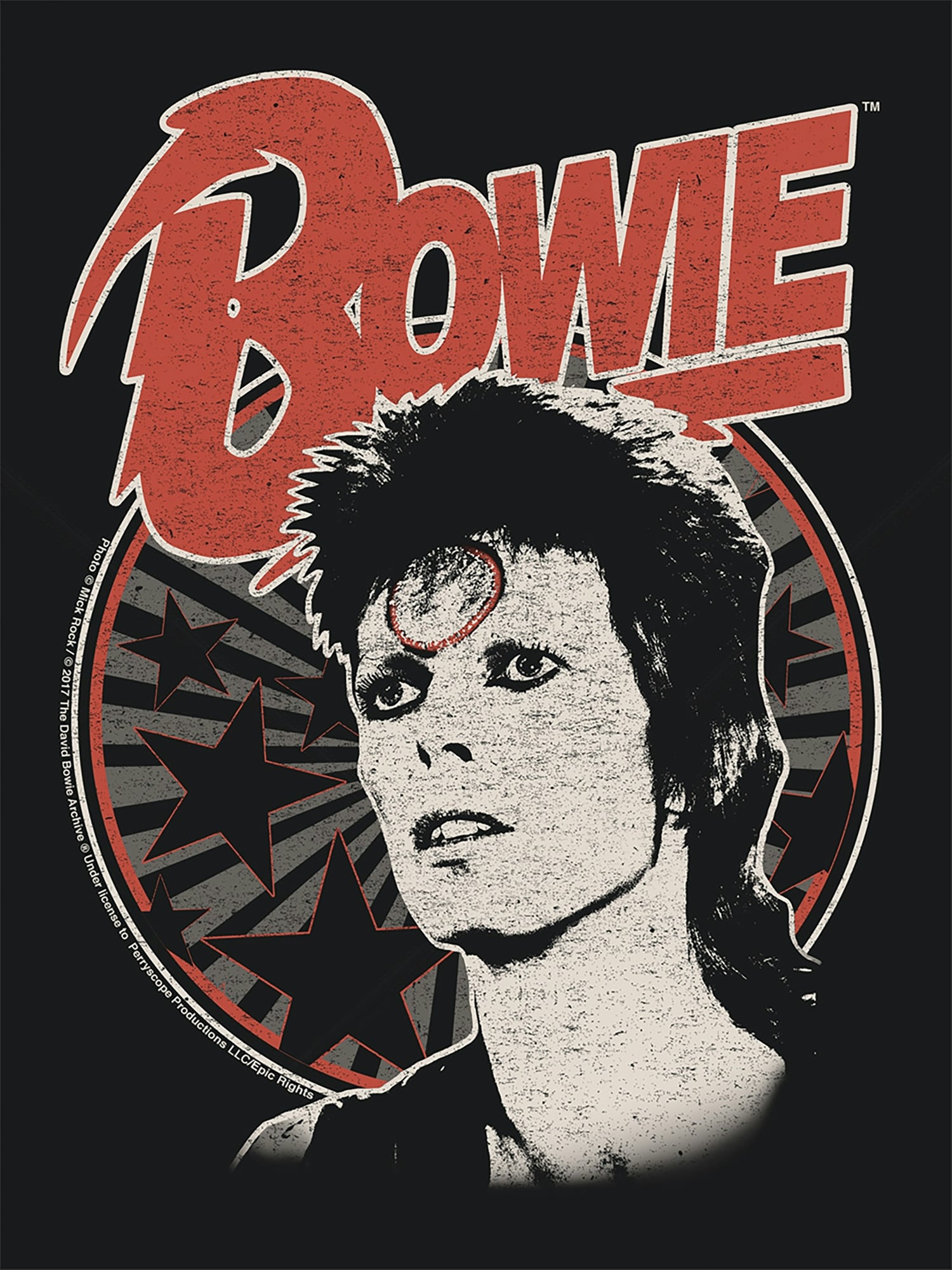 David Bowie Space Oddity Graphic T-Shirt for Kids