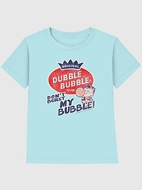 Image number 1 showing, Dubble Bubble Burst Bubble Graphic T-Shirt for Kids
