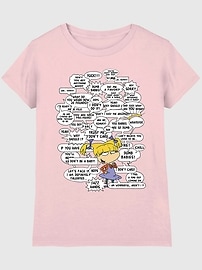Image number 1 showing, Rugrats Angelica Overload Graphic T-Shirt for Girls
