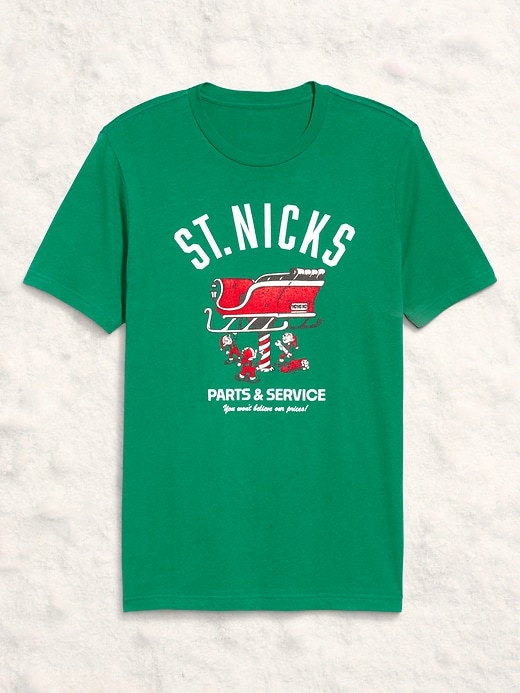 Image number 1 showing, Holiday-Graphic T-Shirt