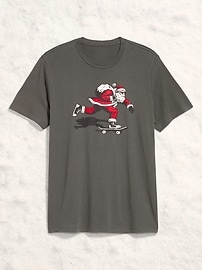 Image number 1 showing, Holiday-Graphic T-Shirt