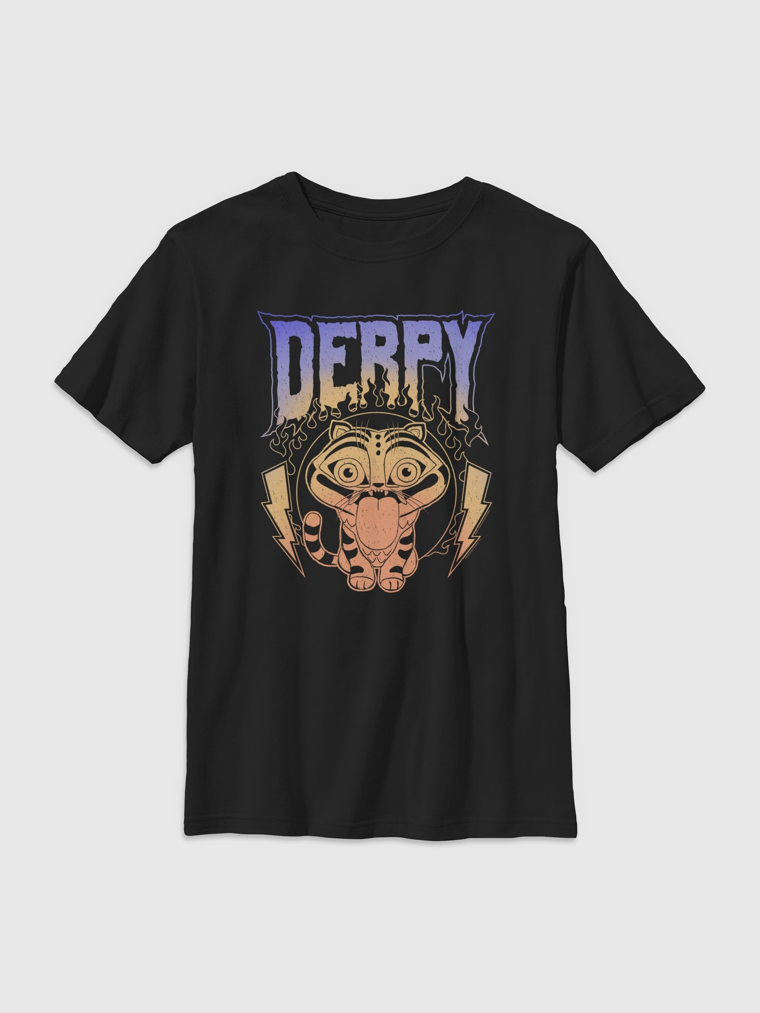K-Pop Demon Hunters Derpy Metal Graphic T-Shirt for Kids | Old Navy