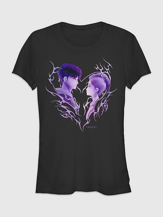 Image number 1 showing, K-Pop Demon Hunters Love Graphic T-Shirt