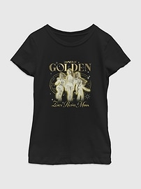 Image number 1 showing, K-Pop Demon Hunters Huntrix Golden Trio Graphic T-Shirt for Girls