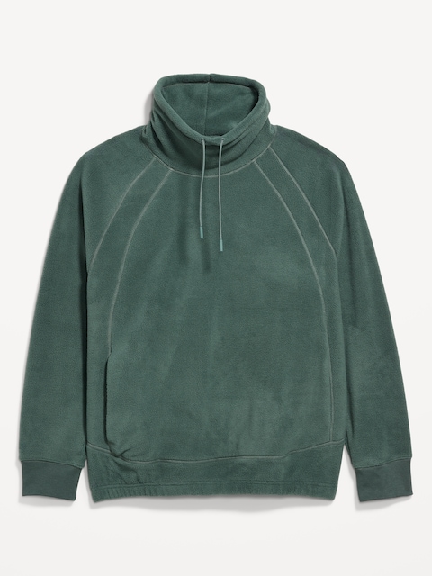 Funnel Neck Microfleece Pullover - Lakeshore