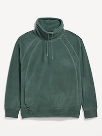 Image number 1 showing, Funnel Neck Microfleece Pullover