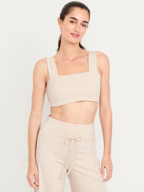 Light Support CloudComfy Bandeau Sports Bra - Wish Bone