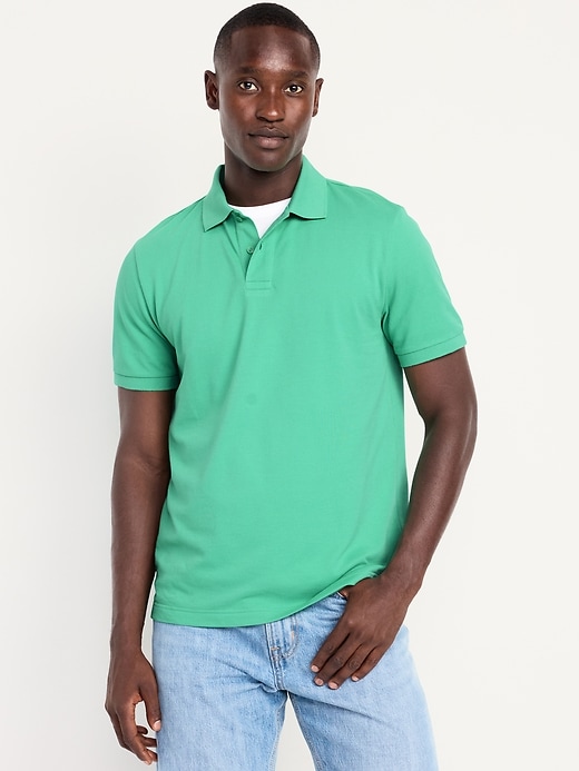 Image number 1 showing, Classic Fit Pique Polo