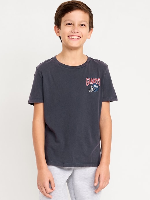Image number 3 showing, New York Giants Gender-Neutral Graphic T-Shirt for Kids
