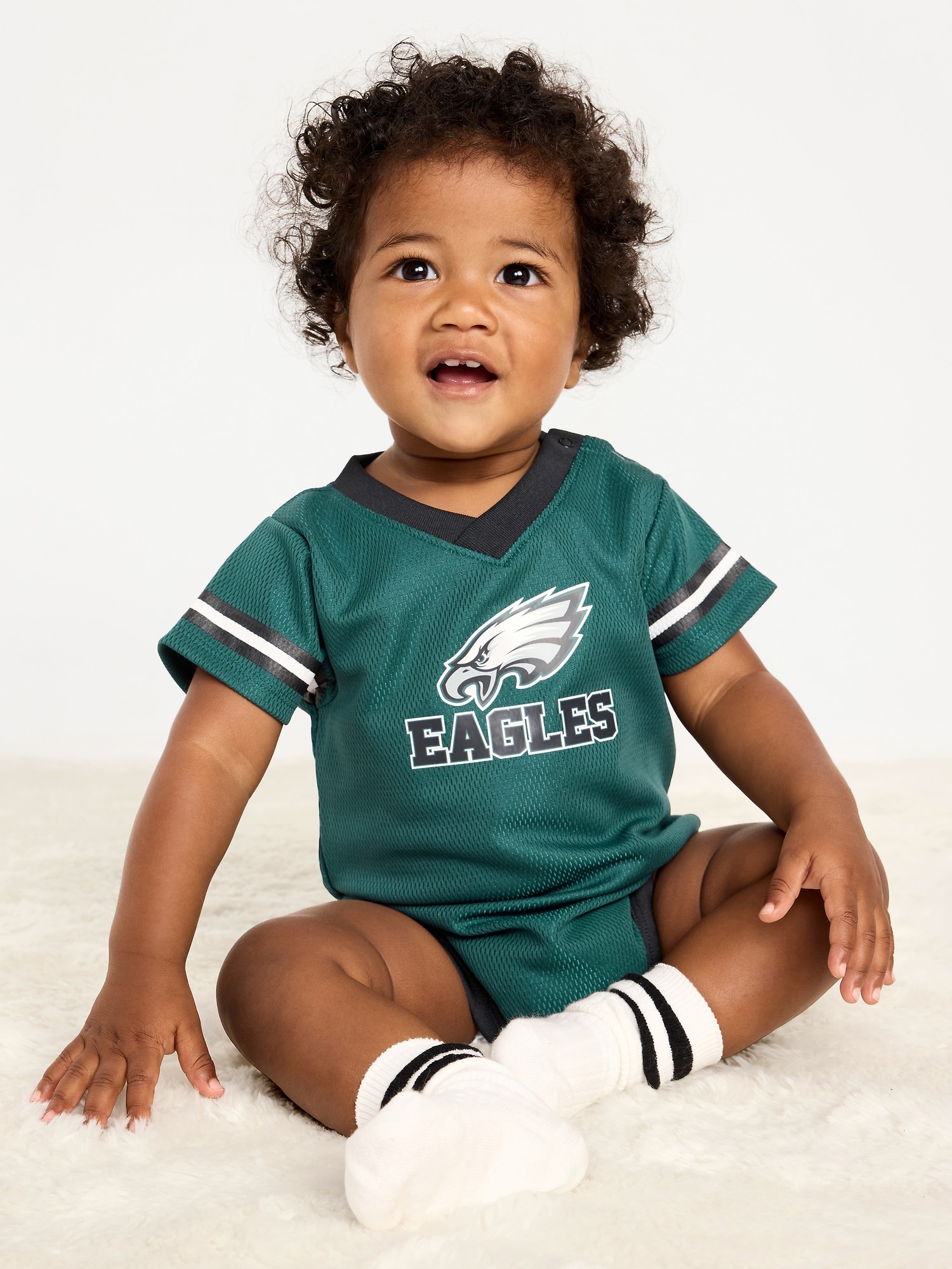 Philadelphia Eagles Graphic Mesh Bodysuit for Baby