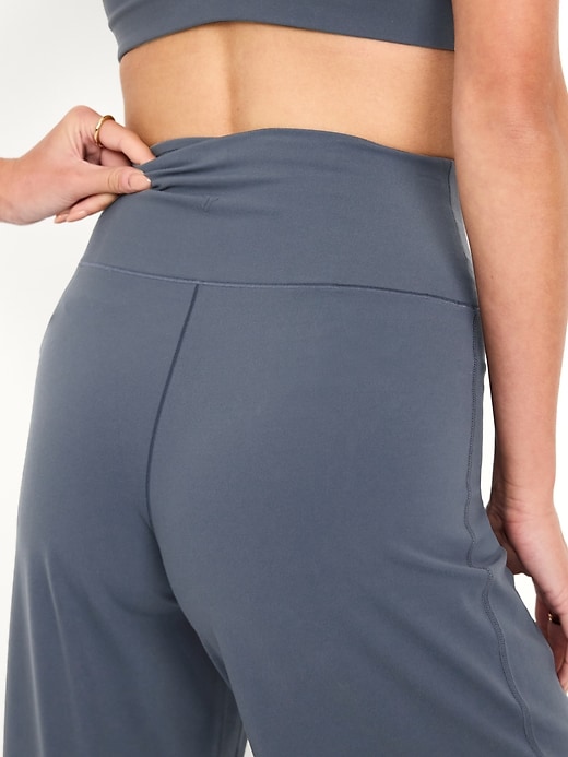 Image number 3 showing, High-Waisted StudioSmooth Wide-Leg Pants