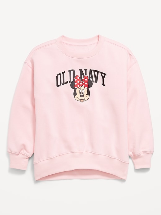 Image number 1 showing, Disney© Oversized Logo-Graphic Tunic Sweatshirt for Girls
