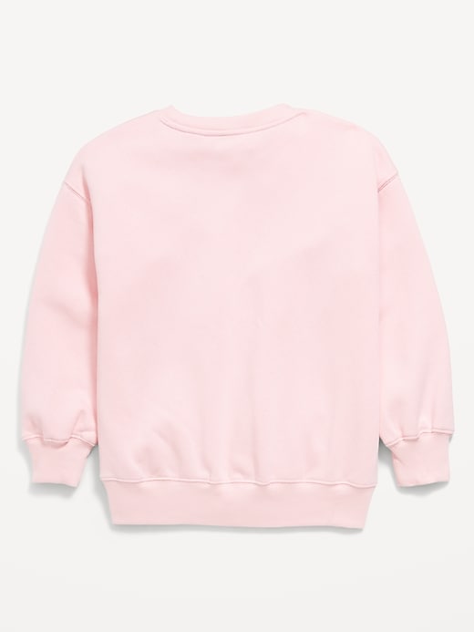 Image number 2 showing, Disney© Oversized Logo-Graphic Tunic Sweatshirt for Girls