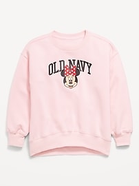 Image number 1 showing, Disney© Oversized Logo-Graphic Tunic Sweatshirt for Girls
