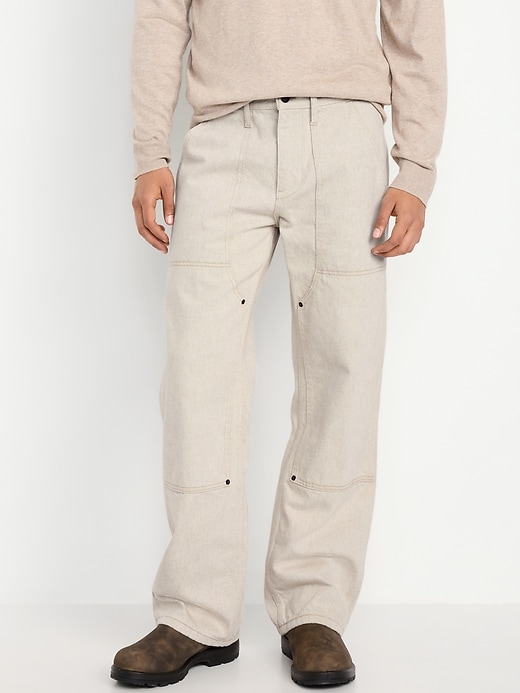 Image number 1 showing, 90's Baggy Carpenter Jeans