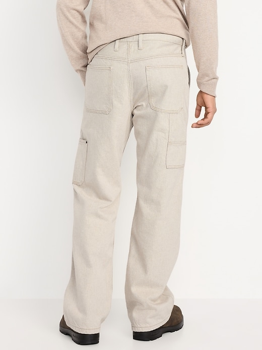 Image number 2 showing, 90's Baggy Carpenter Jeans