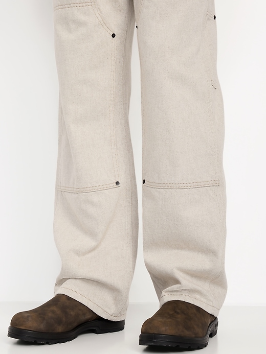 Image number 5 showing, 90's Baggy Carpenter Jeans
