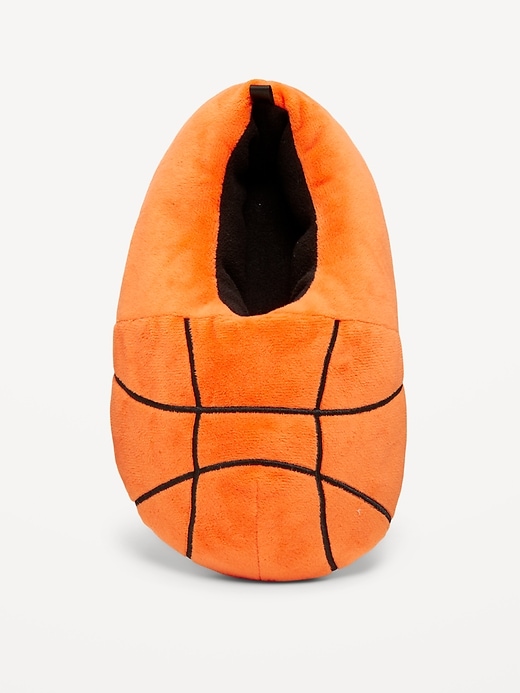 Image number 2 showing, Cozy Basketball Gender-Neutral Slippers for Kids