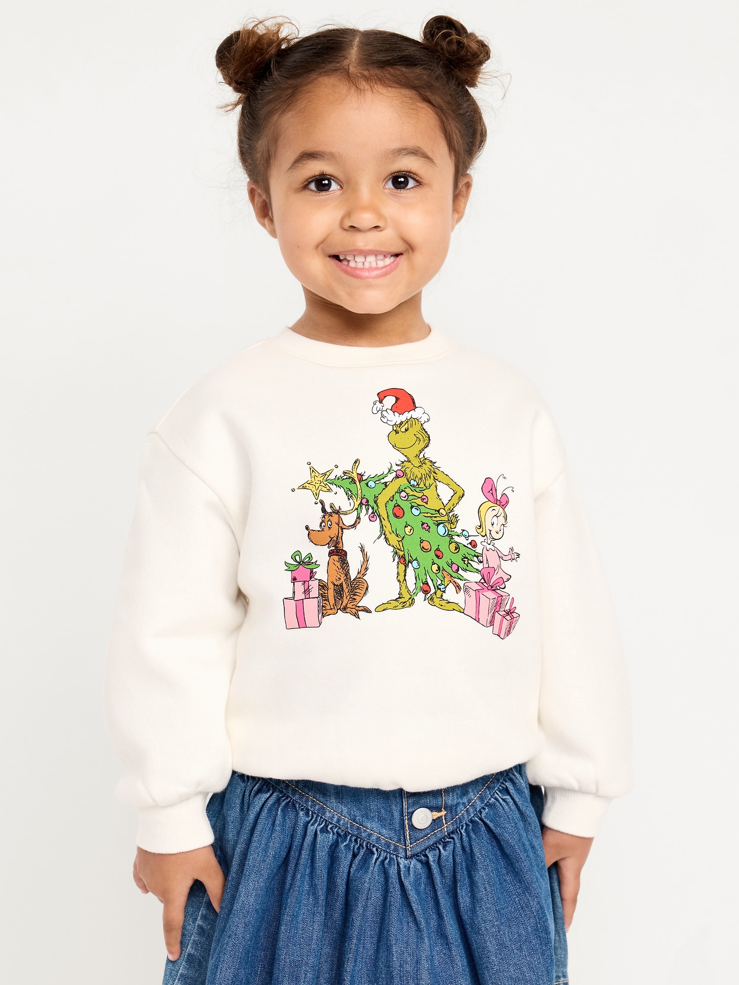 Dr. Seuss™ Grinch Unisex Crew-Neck Sweatshirt for Toddler