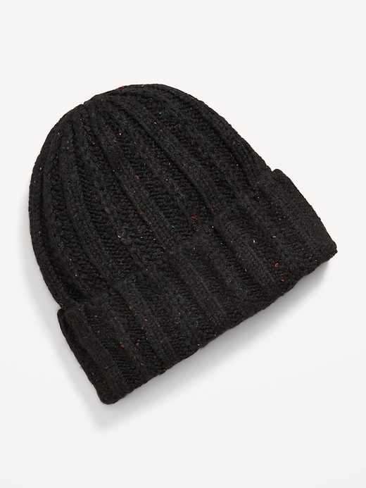 Image number 2 showing, Chunky Cable Knit Beanie