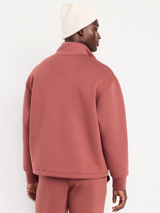 Image number 2 showing, Bounce Fleece Oversized Quarter-Zip Pullover