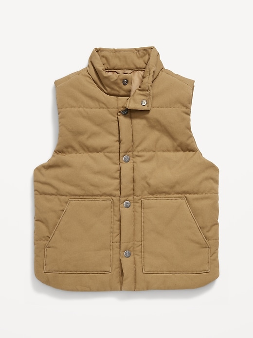 Image number 1 showing, Quilted Western Vest for Boys