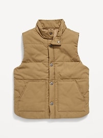 Image number 1 showing, Quilted Western Vest for Boys